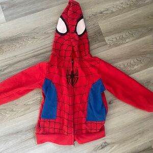 4T Spider-Man hoodie